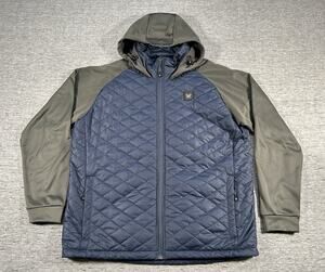 Vortex Optics Fusion Pursuit Jacket Mens Extra Large Zip-Up Quilted Puffer